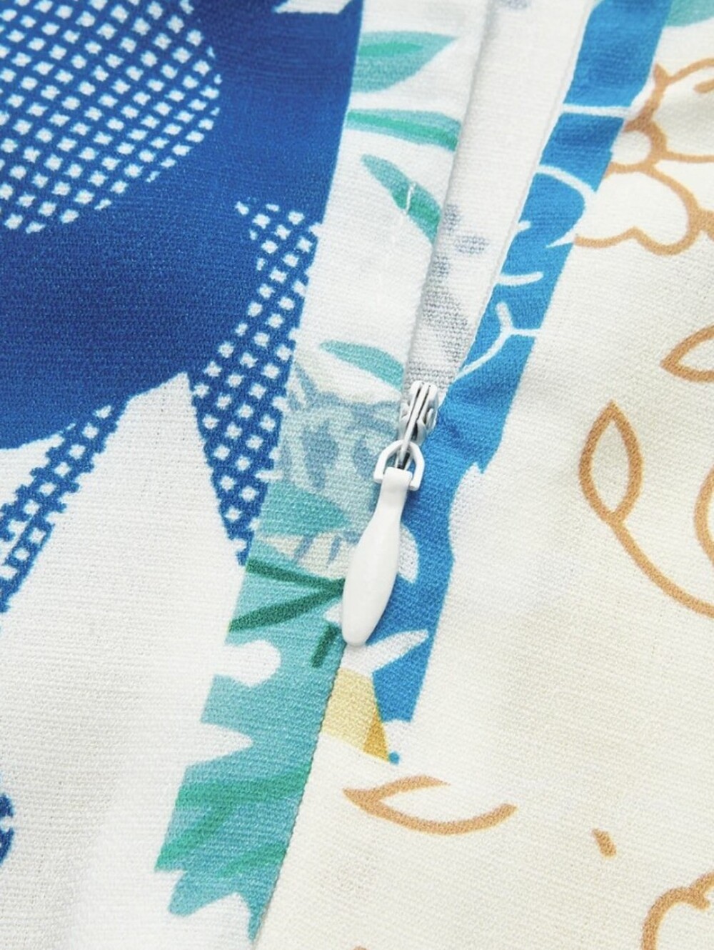 Commense Maxi Dress Cottage Core Floral Patchwork Print Vintage Inspired XL NWT - Picture 6 of 8